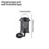 Solar-Powered Solar-Powered Mosquito Killer Lamp Waterproof Floor-Mounted Mosquito Trap  Lawn Use