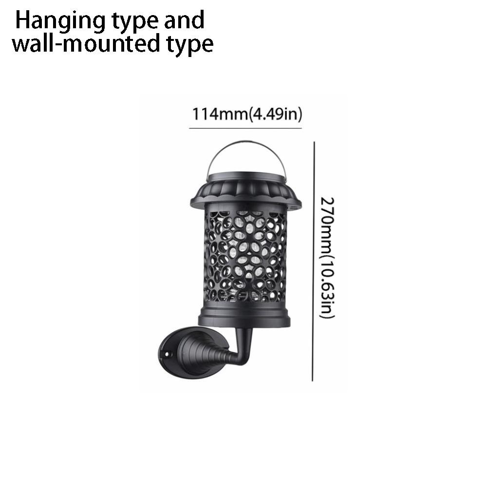 

Solar-Powered Solar-Powered Insect Trap Electric Shock Mosquito Repellent Lamp Lawn Use Style C