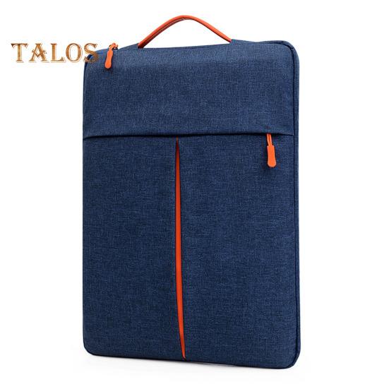 

Брызгозащищенный чехол для ноутбука, чехол для ноутбука с ручкой, мягкая подкладка, водонепроницаемая универсальная сумка для хранения ноутбука 12Inch синий