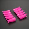 10Pcs Nail Art Cap Abrasion-resistant Exquisite Workmanship Portable Nail Art Soak Off Clip Cap for Manicure