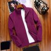 Autumn Winter Women Fleece Zip Up Sweatshirts Long Sleeve Warm Polar Fleece Coat