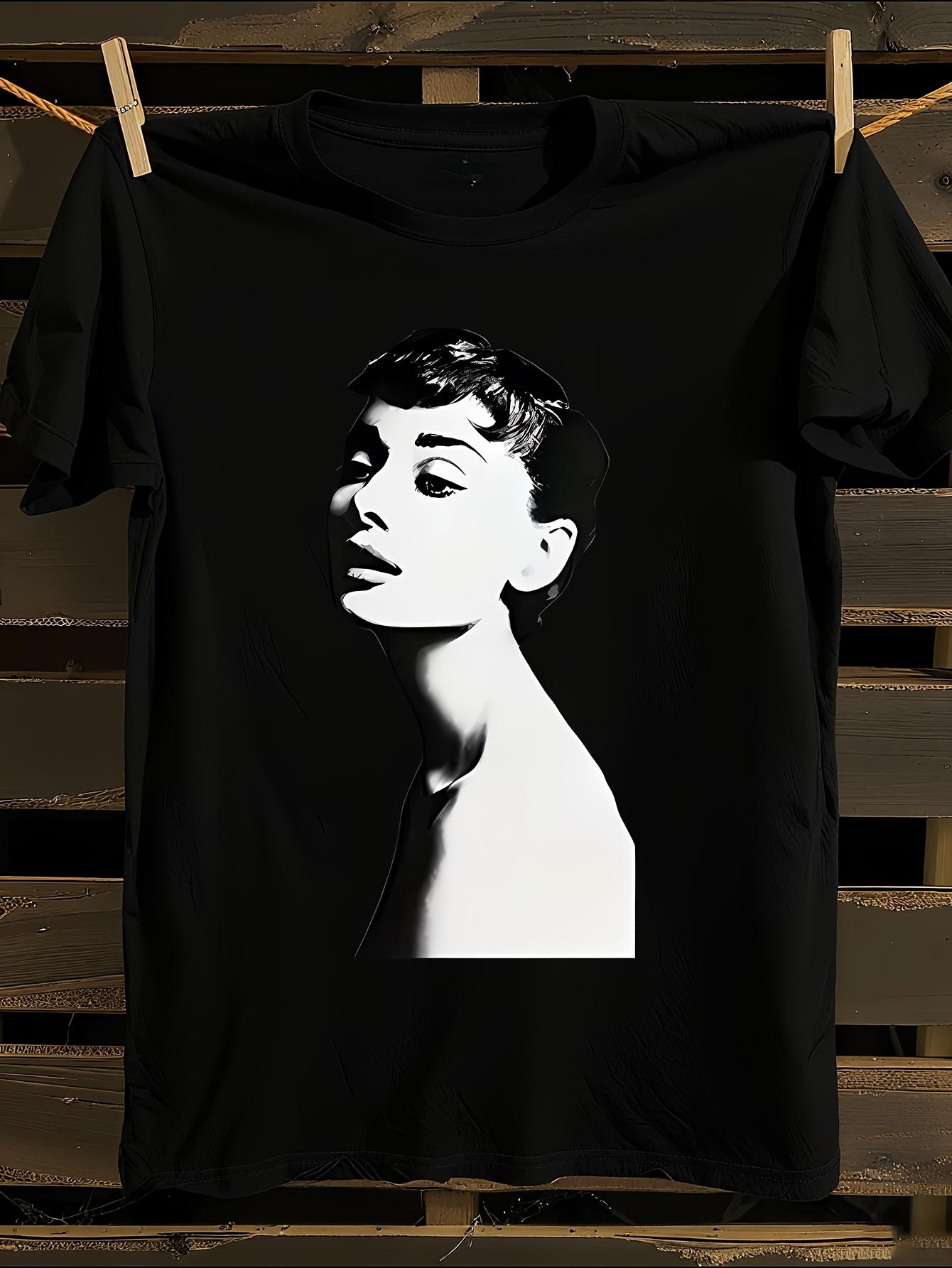Audrey Hepburn Graphic T-shirt XXXL