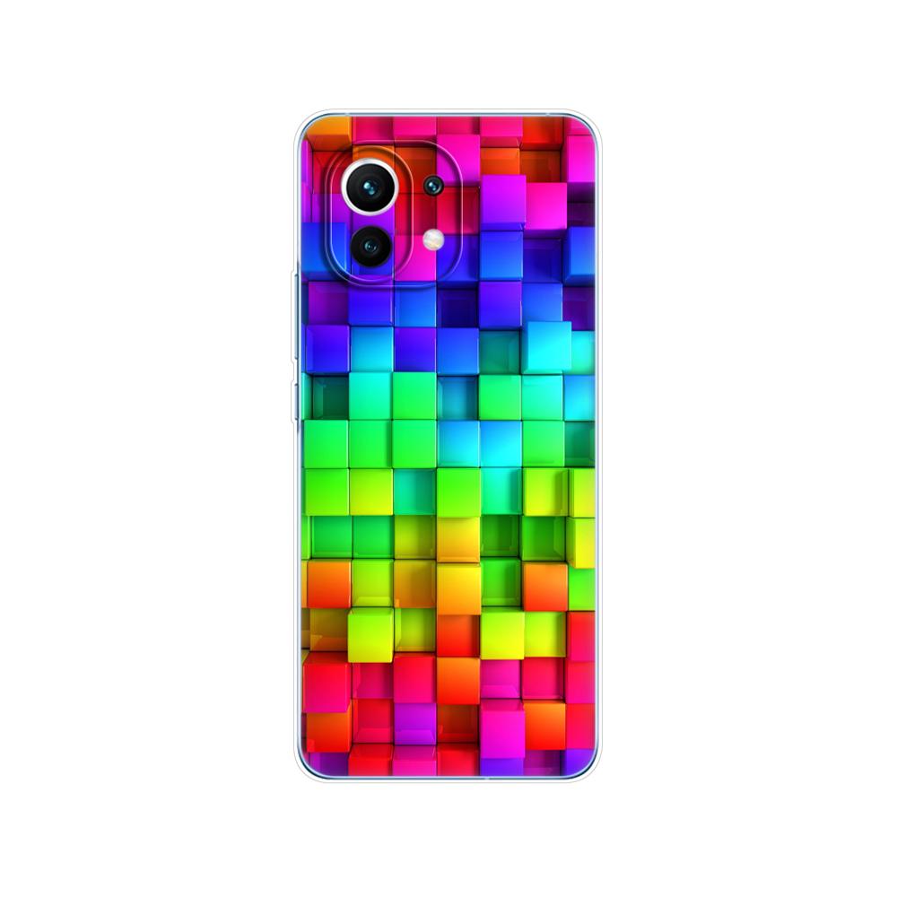Für xiaomi Mi 11 | Mi 11 Lite 4G 5G NE| Mi 11i | Mi 11 Ultra Hülle Rückseite xiaomi11 i 11Lite Telefonhülle Xiomi Mi11Lite Silikon TPU