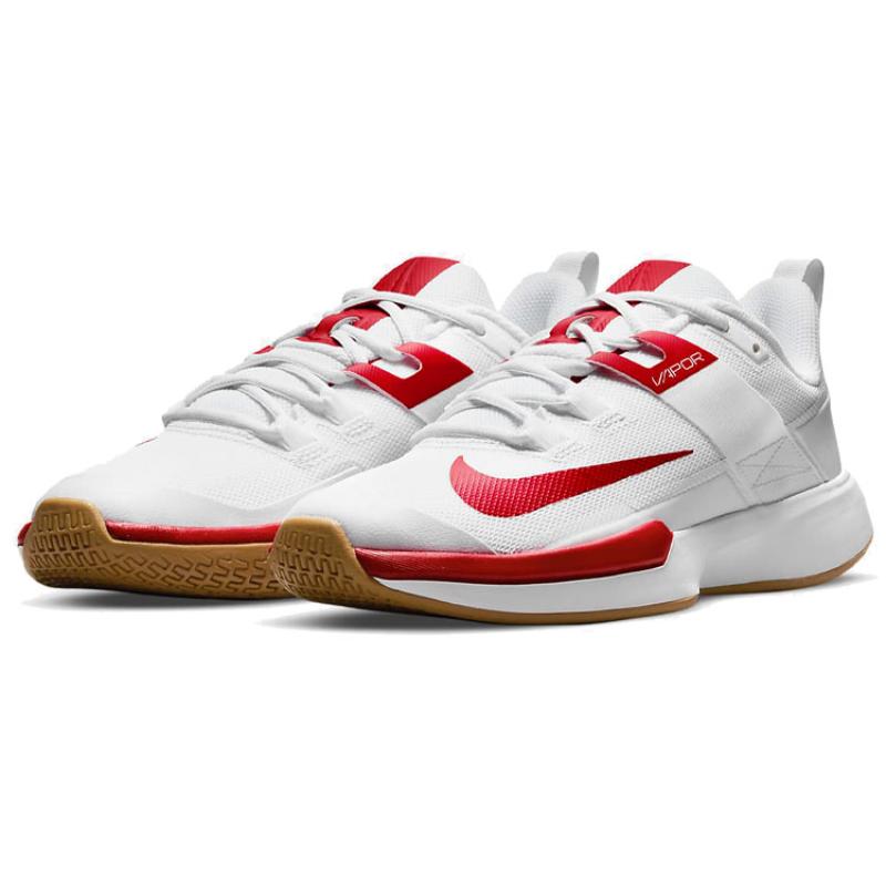 Nike Court Vapor Lite 'White University Red' Damen-Sneaker DC3431-188