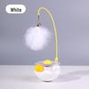 Cat Toy: Self-Amusement Feather Teaser with Mint Ball and Bell for Boredom Relief