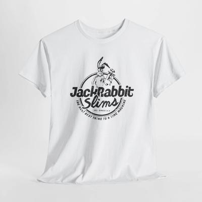 Vintage Jack Rabbit Slims Pulp Fiction T-Shirt, Unisex Baumwoll-T-Shirt, Film