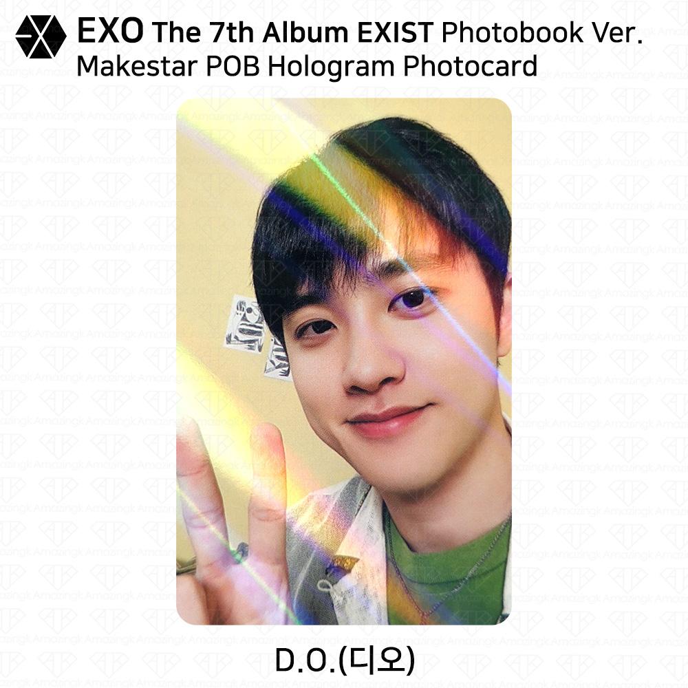 EXO The 7th Album EXIST POB Photocard Apple Music Soundwave Makestar Ktown4u