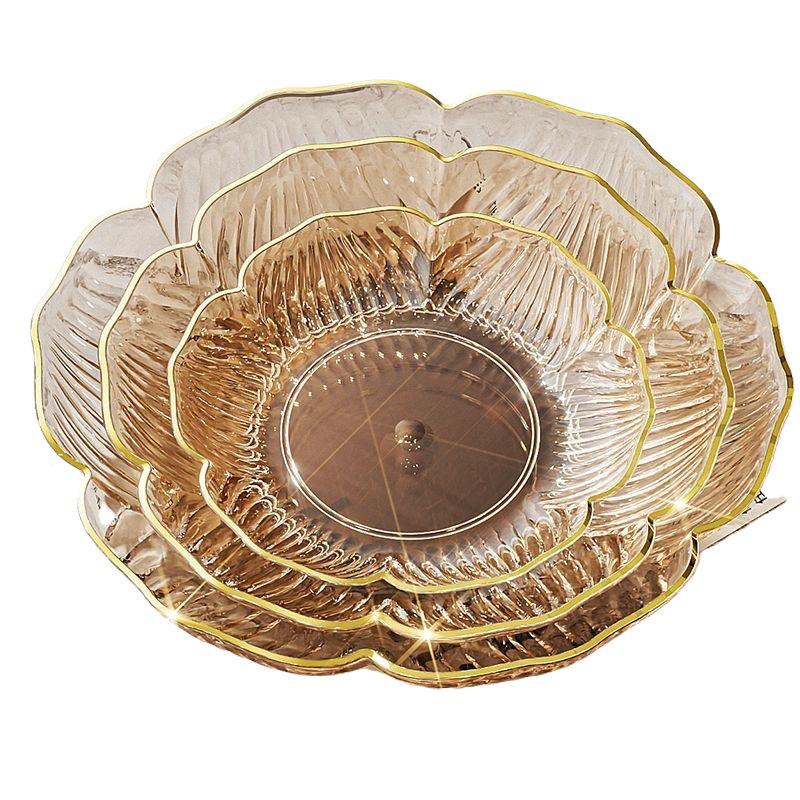 European Floral Fruit & Snack Bowl Set - Luxury Home Candy Plates