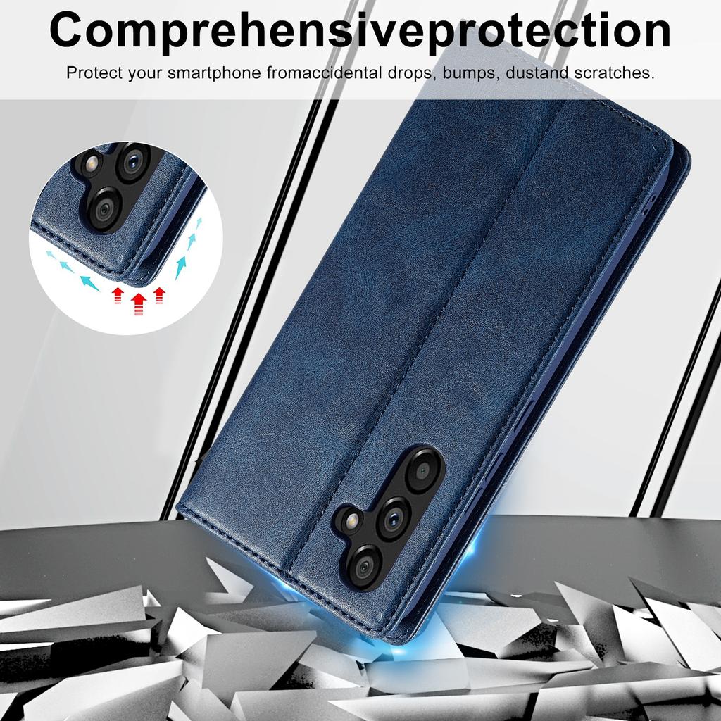 LC.IMEEKE For Samsung Galaxy A54 5G PU Leather RFID Blocking Phone Case Wallet Stand Cover