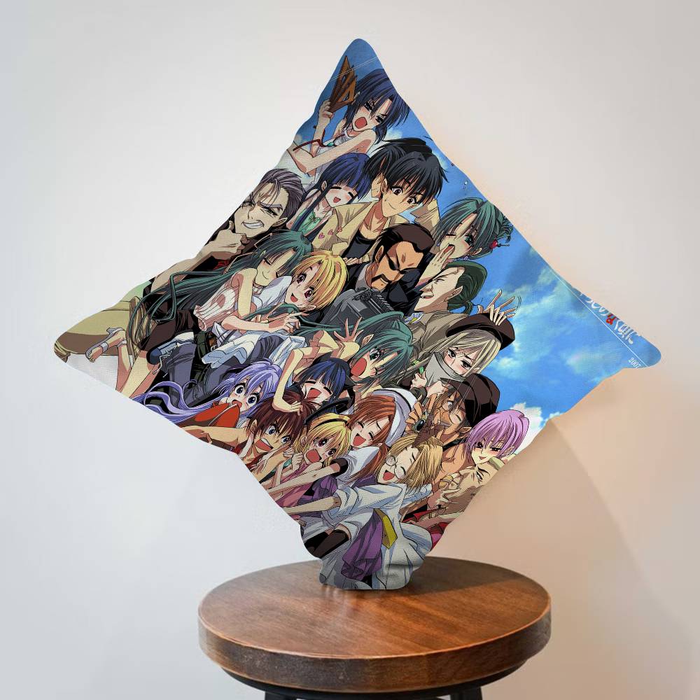 Higurashi no Naku Koro ni Maple Design Cushion Cover Happy Autumn Harvest decor Holiday Decorati Pillow Cover