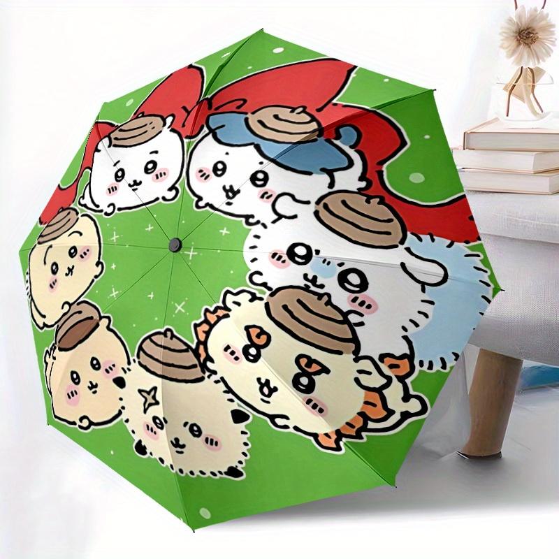 1pc Christmas wreath Automatic Umbrella Durable Iron Frame & Plastic Handle, Gift for Men & Women, Sturdy Construction,Playful Design yy250826152