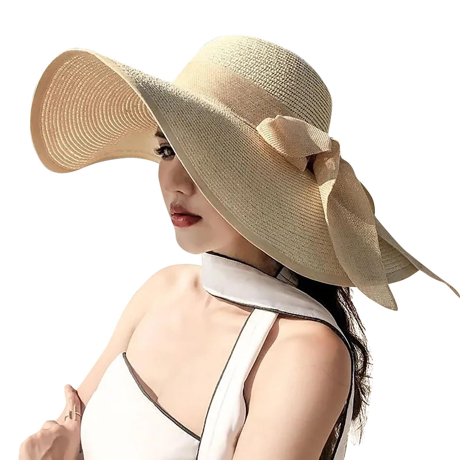 

Пляжная шляпа Детская летняя пляжная прогулка от солнца и зонтика Большая крутая шляпа от солнца летом One Size