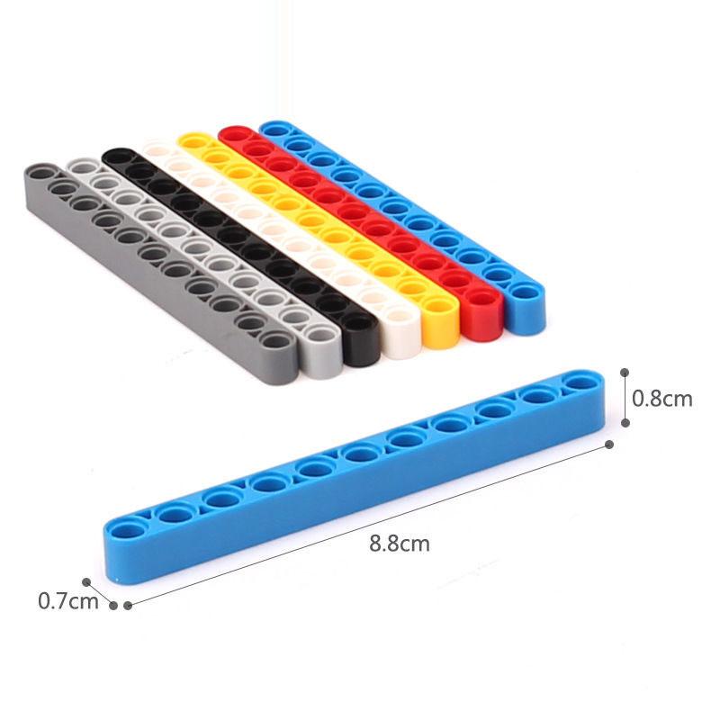 MOC Technical Liftarm Beams Bricks DIY Assembles Particles 32348 Modified Bent Brick Educational 39793 39790 Construction Toys