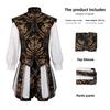 Tudor-Dynastie Kostümset für Herren mit Langarmjacke und Hose für Vintage-Verkleidungen