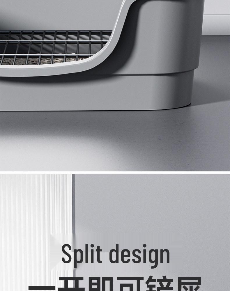 Dog Litter Box with Anti-Pee Pad Mesh Holder for Small, Medium, and Large Dogs