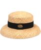 Yunibeosyeolkemiseuteuli Bau Bowl Beige Panama Hat Summer Fedora
