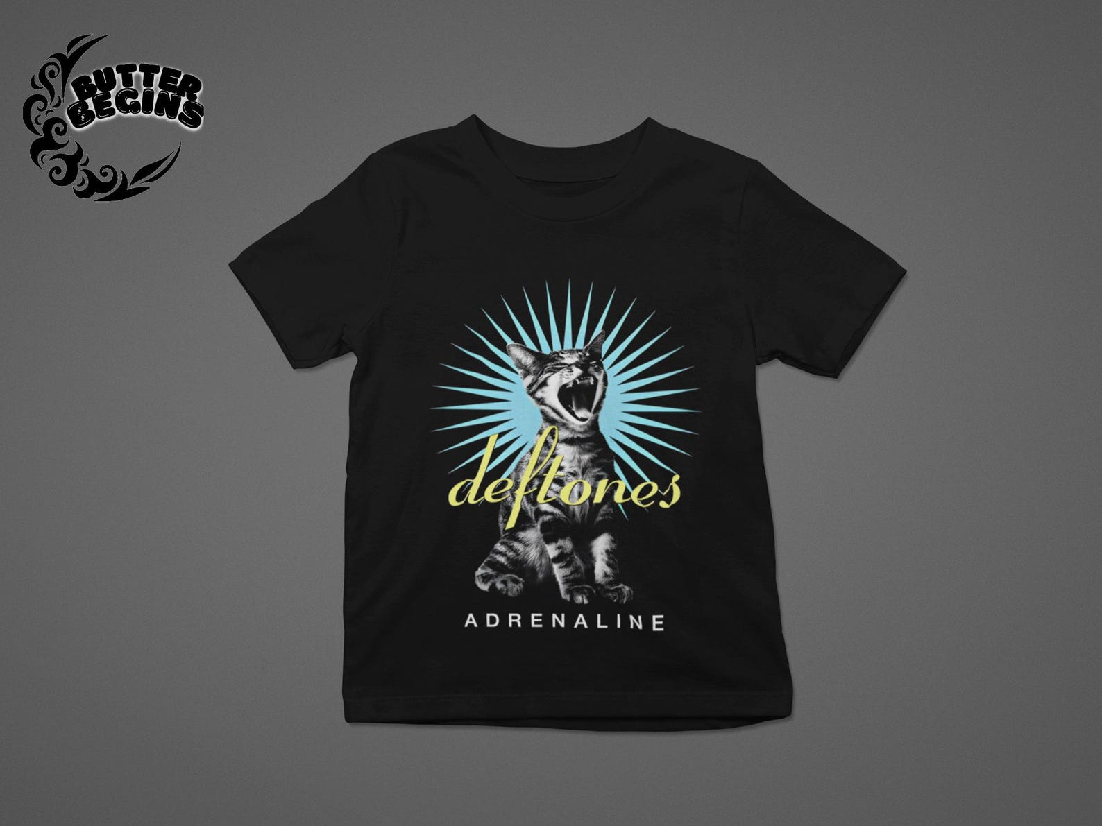 Deftones Adrenaline T-Shirt | Nu Metal Rock Band Tee L