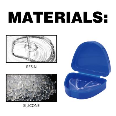 EELHOE Stop Snoring Solution Anti-Snoring Mouth Guard Sleep Mouthguard with Storage Box