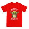 Star Jedi Knight Mandalorian Baby Yoda T-Shirt Fashion Pure Cotton Tees Crew Neck Short Sleeve T Shirt 4XL Clothes Unisex