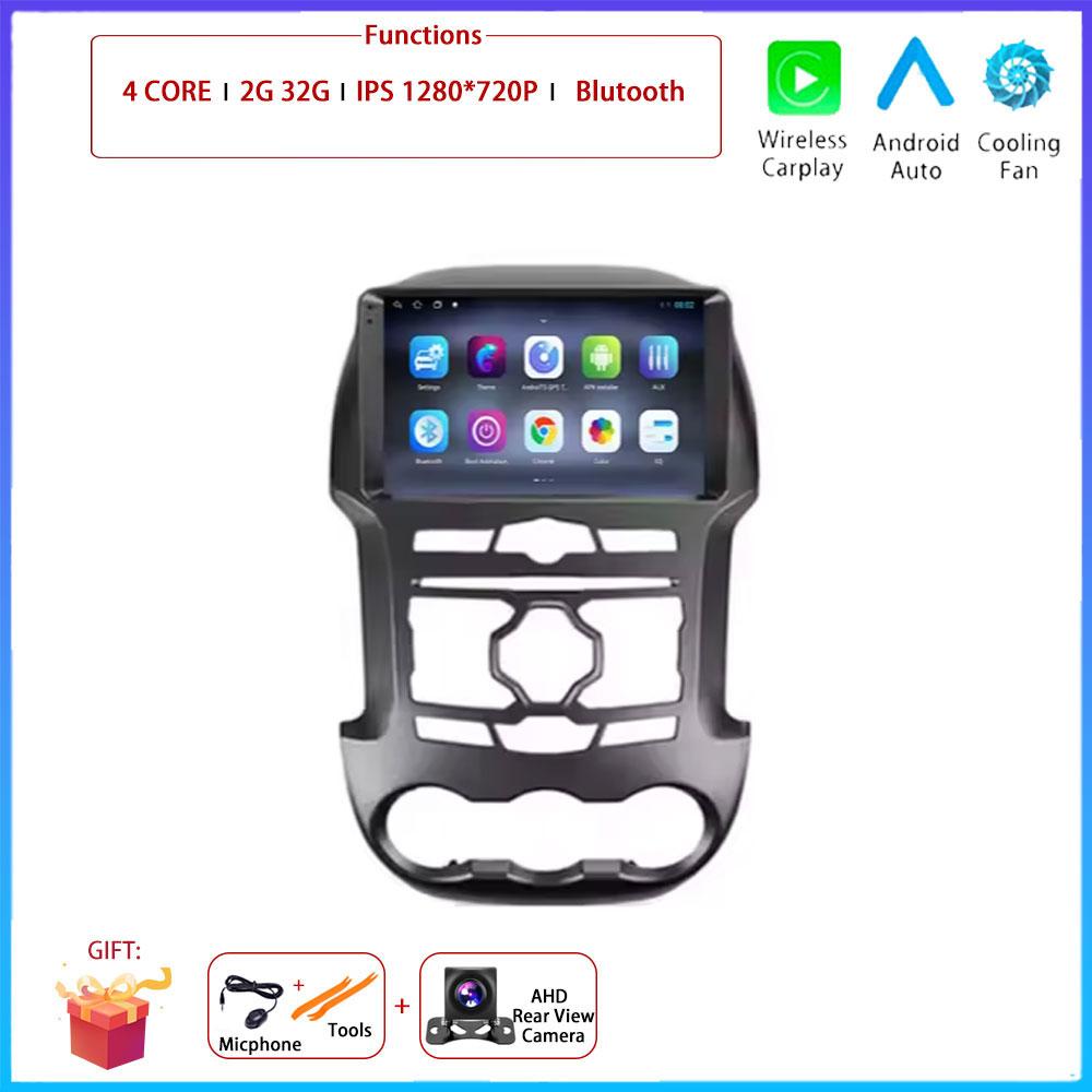 For Ford Ranger 3 2011 2012 2013 2014 2015  Android  Carplay Auto Car Radio Navigation GPS Multimedia Video Player DSP 4G AMI