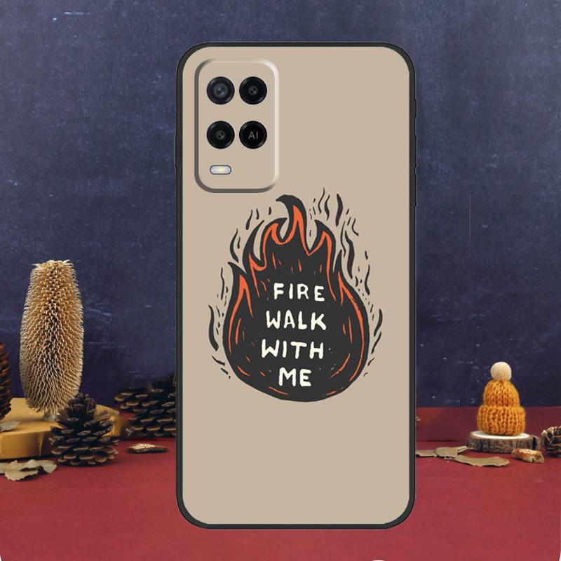 Fire Walk With Me Twin Peaks Case For Oppo A5 Pro A6 A15 A18 A38 A58 A78 A98 A54 A74 A94 A17 A57 A80 A60 A40 A16 A76 A96