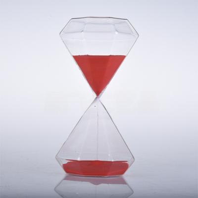 High Quality Diamond Shape Sand Clock 5 Minutes Simple Hourglass Sand Timer Home Decoration