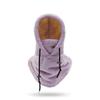Windproof Plush Sherpa Hood Thickened Ski Mask Hat Fashion Face Cover Cap  Outdoor Sports