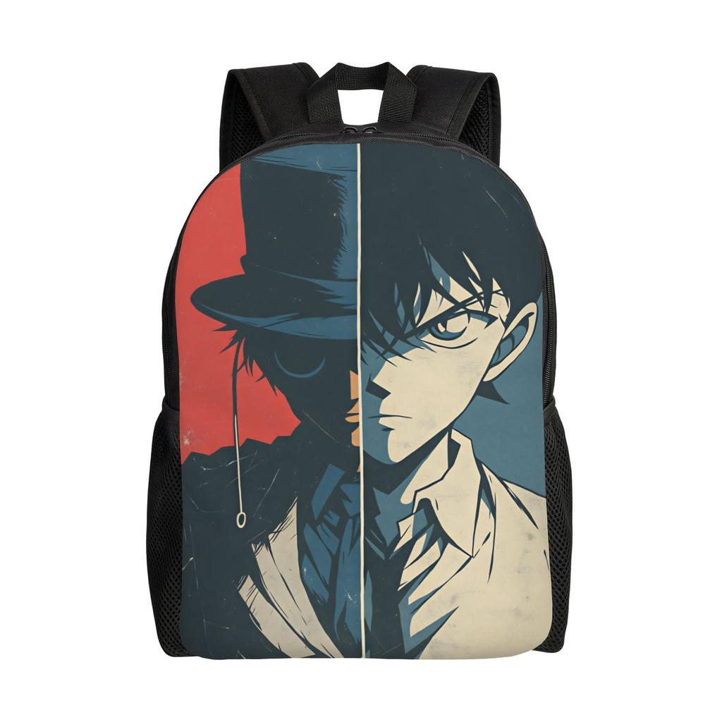 Detectives Conans Rucksack College Knapsacks Male Unique Learner Bags Designer Cushy Rucksack Made with Attention to Detail