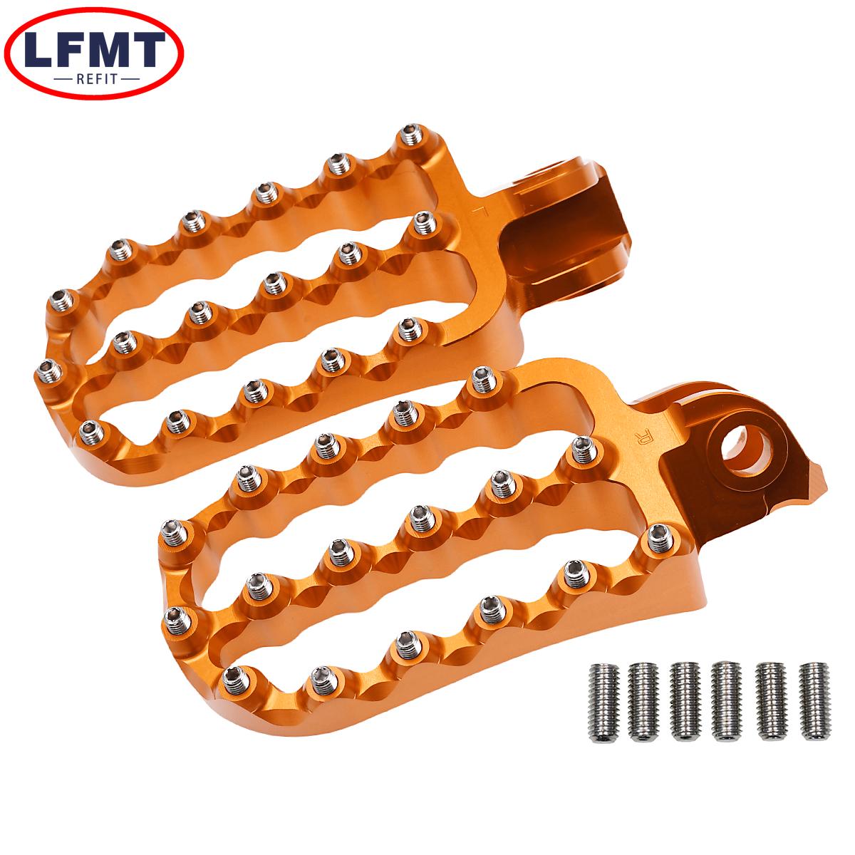 

NEW 2023 CNC Forged Foot Pegs Pedals Rests For KTM 690 790 950 990 1090 1190 1290 Super Adventure R Supermoto R T Enduro SMC SMR оранжевый