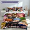 3pcs Custom Name Kuroko's Basketball Set,Includes 1 Duvet Cover and 2 Pillowcases,All-season Bedroom Decor