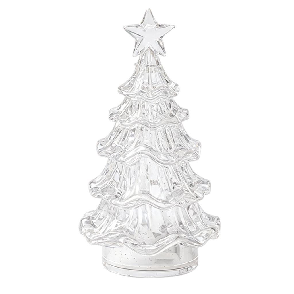 Small Glowing Tree Tabletop Ornament for Desk Shelf Home Decor