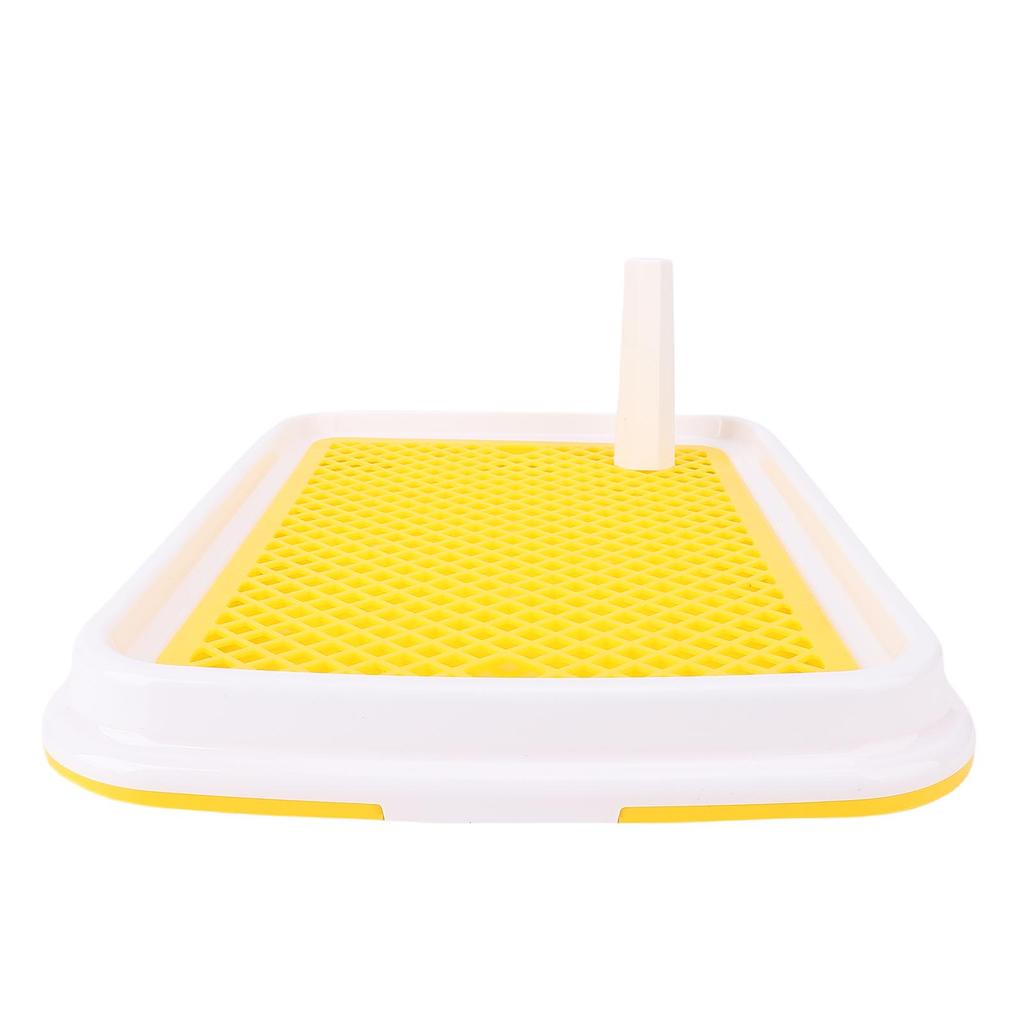 Dog Toilet High Fence Odor Proof Easy To Clean Plastic Pee Pad Holder Pet Potty Tray for Small Dogs
