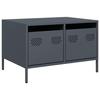 VidaXL TV Cabinet Anthracite 68x50x43.5 Cm Cold-rolled Steel, TV Stand, TV Sideboard, Hi-fi Cabinet, TV Bench, Cabinet In 851240