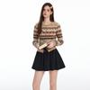 UNIFREE Vintage Animal Jacquard Knit Cardigan