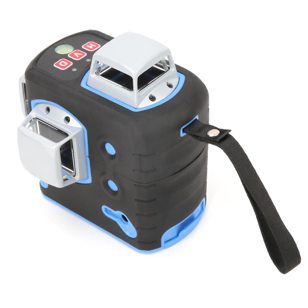 Electronic Self Leveling 3D Red Beam Leveler Cross Line Alignment Line Leveling Instrument