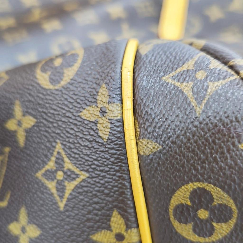 [Pre-Owned] Totally Large Brown Coated Canvas Monogram Shoulder Bag - Good #11XXVPA