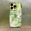 Custodia per Telefono Per iPhone 16,15,14,13,12,11,Pro,XS,Max,Plus,Mini,SE Verde S-Smiski Caramella Opaca Cover Antiurto