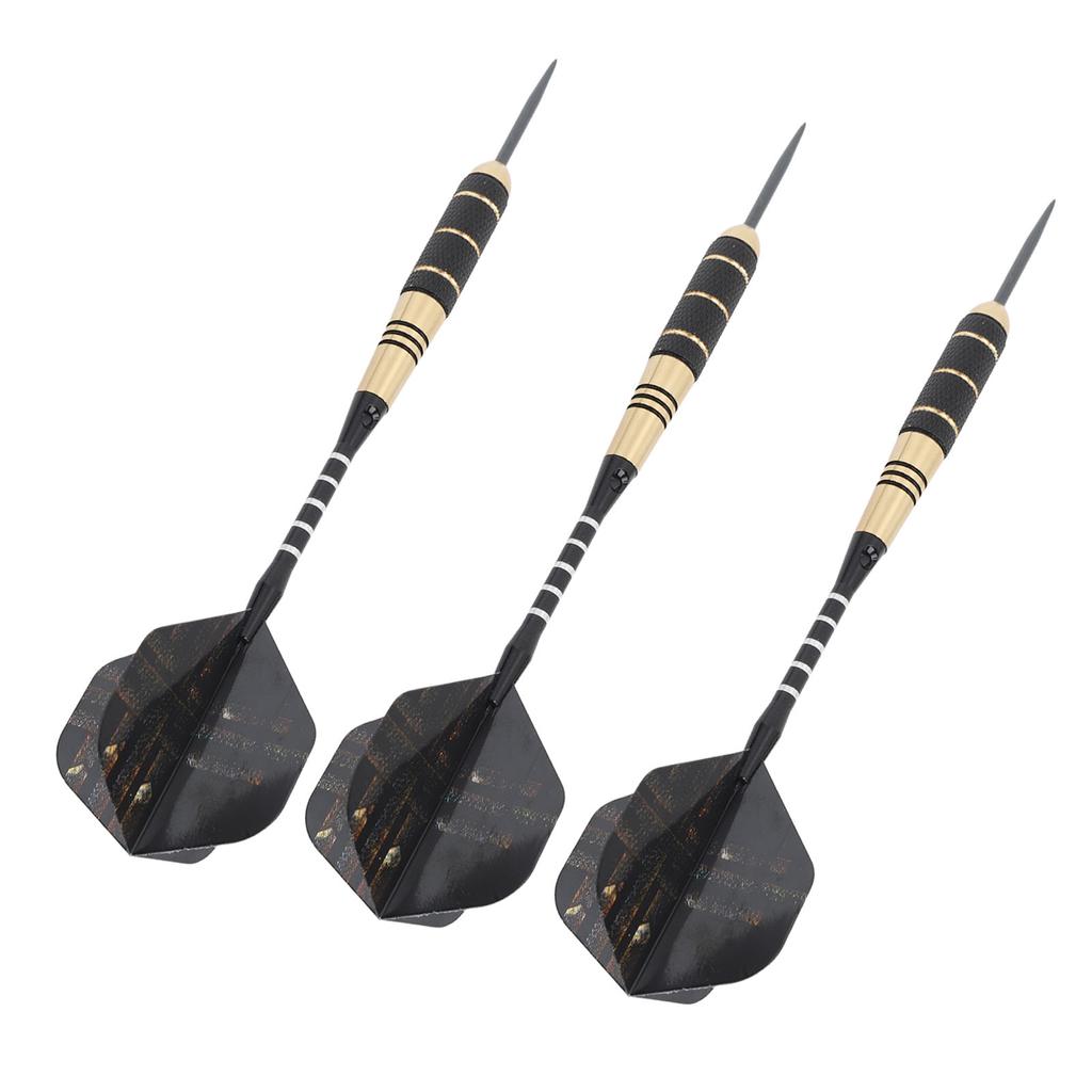 Darts Set Metal Tip Iron Aluminium Anti Slip Pattern Professional Metal Darts with Carrying Case for Beginners Sports