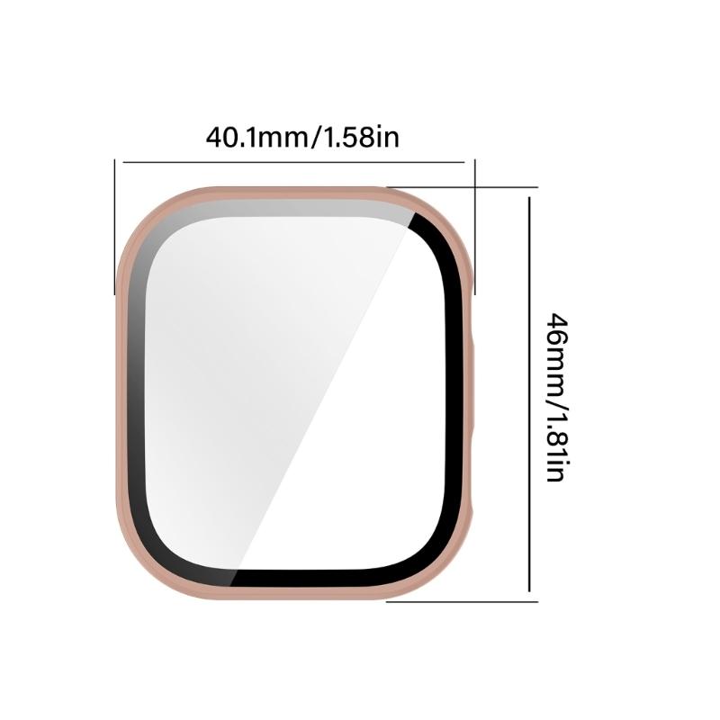 Case Screen Protectors for Watch 6 Screen Protectors, All-Around PC Cover Watch Screen Protective Case