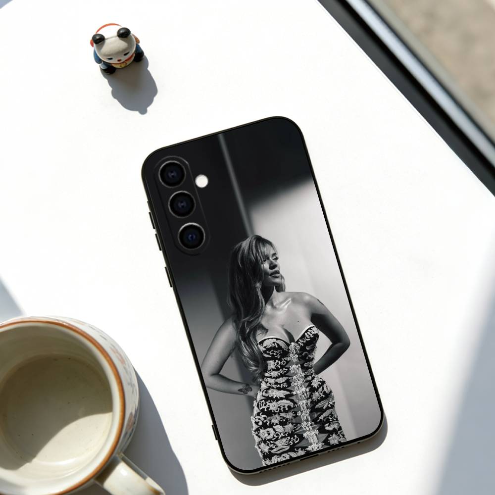 Singer Karol G Phone Case Soft black For Samsung Galaxy A73,A72,A71,A70,A53,A52,A51
