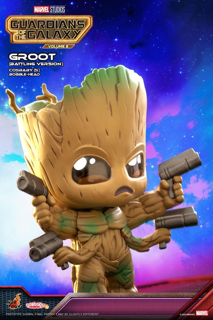 Cosbaby Guardians of the Galaxy: Volume 3 Groot (Battle Version) Size S Non-Scale Figure