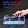 360 Full Cover For Xiaomi 13 Lite Case Double Sided Magnetic Adsorption Metal Tempering Glass Protection Case For Mi 13 Lite 5G