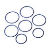 1 Set Metal Car Air Vent Outlet Ring Sticker Special for Benz C Class W205 C400