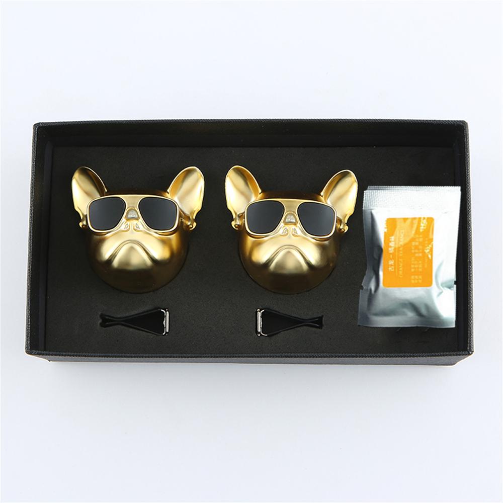 Car Bulldog Refill Airvent Outlet Solid Interior Vehicle Decoration Car Tuyere Interior Accessories