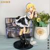 22cm Anime Girls Frontline G36 Figure Maid Outfit Cute Standing Posture Model Toys Gifts Collection Decoration Ornaments PVC
