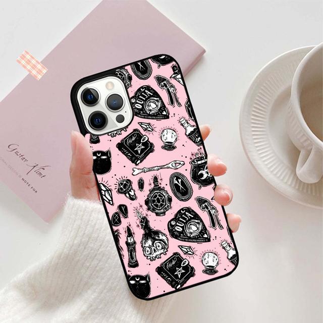 Witchy Goth Magic Phone Case For iPhone 17 Air 15 16 16e 11 12 13 14 Pro Max Cover For iPhone 17 Air Max Plus coque Fundas