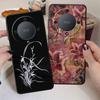 Case for Honor 90 X7 X9a 8X 200 400 Lite X8 Magic5Lite X6 X5b 70 Funda Phone Cover Lily Orchid Flower Print