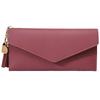 2025 Women's Slim Tri-Fold Long Wallet: Multi-Card Holder Clutch
