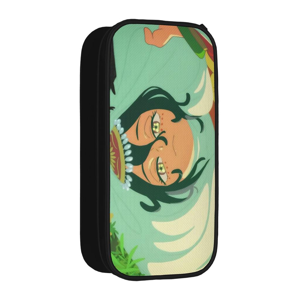 Fun Tenmaku No Jaadugar Cartoon Pencil Cases Sitara Pencilcases Pen Holder for Student Bag School Supplies Zipper Stationery
