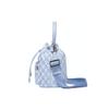 MLB Monogram Series NY Yankees Vintage Floral Print Letter Logo Polyester Bucket Bag Women bags Blue 3ABMS012N-50BLL